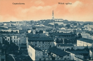 Częstochowa Panorama -Reprodukcja 7119