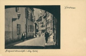 Warszawa ul. Kozia - Reprodukcja 8132