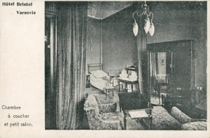 Warszawa Hotel Bristol -Reprodukcja 8137