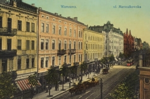 Warszawa ul. Marszałkowska -Reprodukcja 8147
