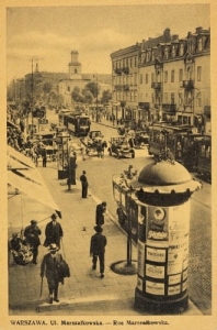 Warszawa ul. Marszałkowska -Reprodukcja 8149