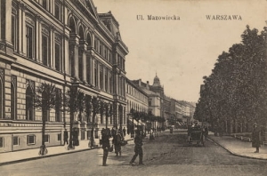 Warszawa ul. Mazowiecka -Reprodukcja 8167