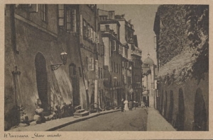 Warszawa Stare Miasto -Reprodukcja 8175