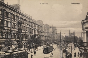 Warszawa ul. Chłodna -Reprodukcja 8176