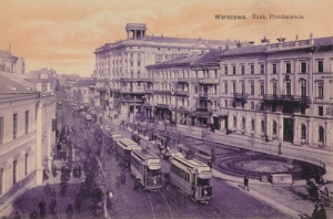 Warszawa Krak. Przedmieście -Reprodukcja 8185