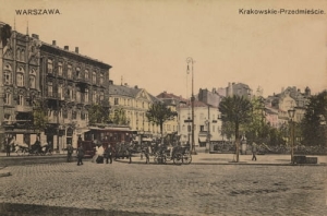 Warszawa Krak. Przedmieście -Reprodukcja 8186