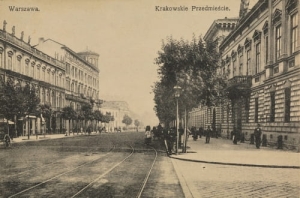 Warszawa Krak. Przedmieście -Reprodukcja 8187