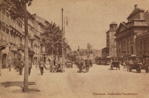 Warszawa Krak. Przedmieście -Reprodukcja 8188