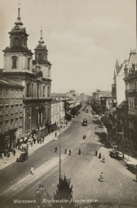 Warszawa Krak. Przedmieście -Reprodukcja 8189