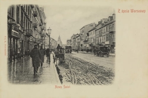 Warszawa Nowy Świat -Reprodukcja 8206
