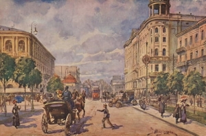 Warszawa Krak. Przedmieście -Reprodukcja 8224