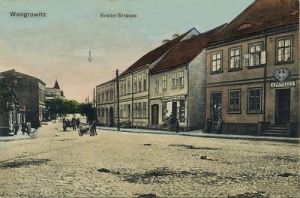 Wągrowiec ul. Szeroka - Reprodukcja 7123