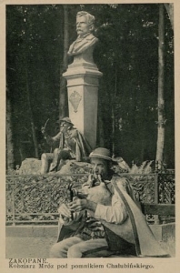 Zakopane Pomnik Chałubińskiego -Reprodukcja 2442