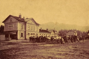 Zakopane Dworzec -Reprodukcja 2461