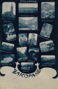 Zakopane Widoki -Reprodukcja 2481