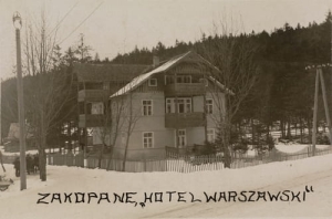 Zakopane Hotel Warszawski -Reprodukcja 2527