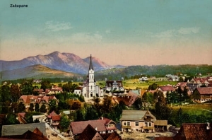 Zakopane Panorama -Reprodukcja 2480