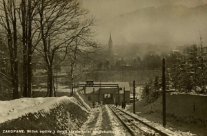 Zakopane Stacja kolejki -Reprodukcja 2437