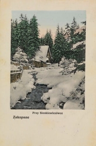 Zakopane Sienkiewiczówka - Reprodukcja 2410
