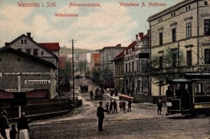 Wałbrzych Altwasserstrase - Reprodukcja 1776
