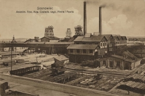 Sosnowiec szyb Piotra i Pawła - Reprodukcja 4804