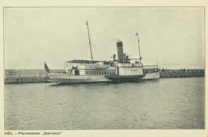 Parostatek BENEKE -Reprodukcja 3972