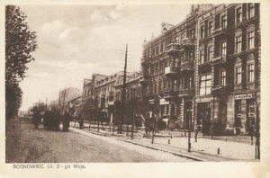 Sosnowiec ul. 3-ego Maja - Reprodukcja 4803