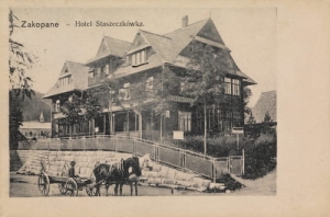 Zakopane Hotel Staszeczkówka -Reprodukcja 2529