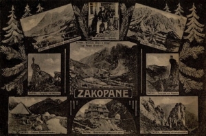 Zakopane Widoki -Reprodukcja 2482