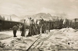 Zakopane Dworzec -Reprodukcja 2462