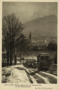 Zakopane Kolejka -Reprodukcja 2507