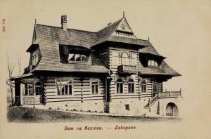 Zakopane Dom na Kozincu -Reprodukcja 2512