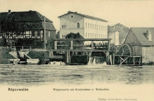Darłowo Szpital i młyn - Reprodukcja 7202