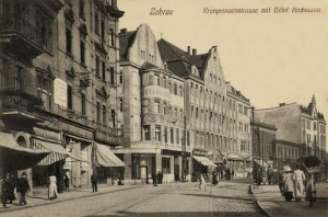 Zabrze Kronprinzenstrasse - Reprodukcja 7275