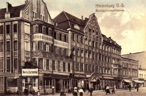 Zabrze Kronprinzenstrasse - Reprodukcja 7333