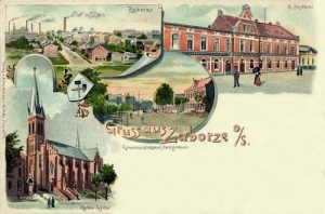 Zabrze litografia - Reprodukcja 7336