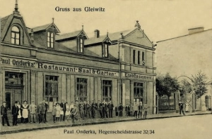 Gliwice Hegenscheidstrasse - Reprodukcja 7397