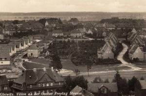 Gliwice Gustaw Freytag strasse - Reprodukcja 7419