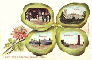 Biedrusko Poznań litografia - Reprodukcja 1040