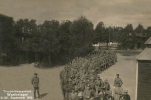 Biedrusko Poznań koszary  - Reprodukcja 1155