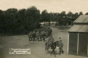 Biedrusko Poznań koszary  - Reprodukcja 1156