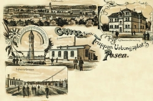 Biedrusko Poznań litografia - Reprodukcja 7468