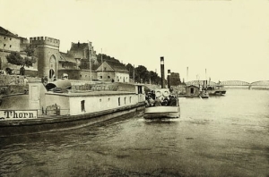 Toruń Widok na most - Reprodukcja 7515