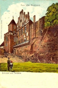 Toruń Stary zamek - Reprodukcja 7522