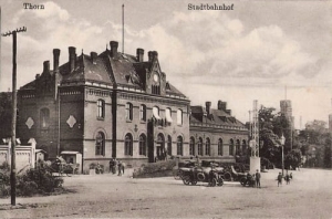 Toruń Dworzec miejski - Reprodukcja 7525