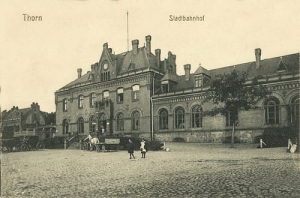 Toruń Dworzec kolejowy - Reprodukcja 7530