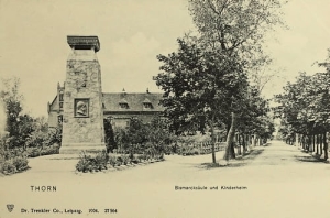 Toruń Kolumna Bismarcka - Reprodukcja 7543