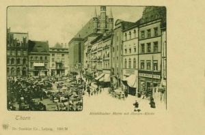 Toruń Rynek - Reprodukcja 7599