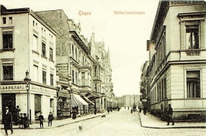Toruń Katharinestrasse - Reprodukcja 7620