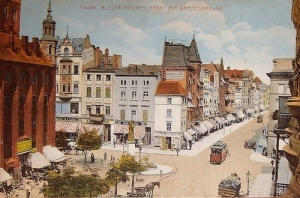Toruń ul. Szeroka - Reprodukcja 7625